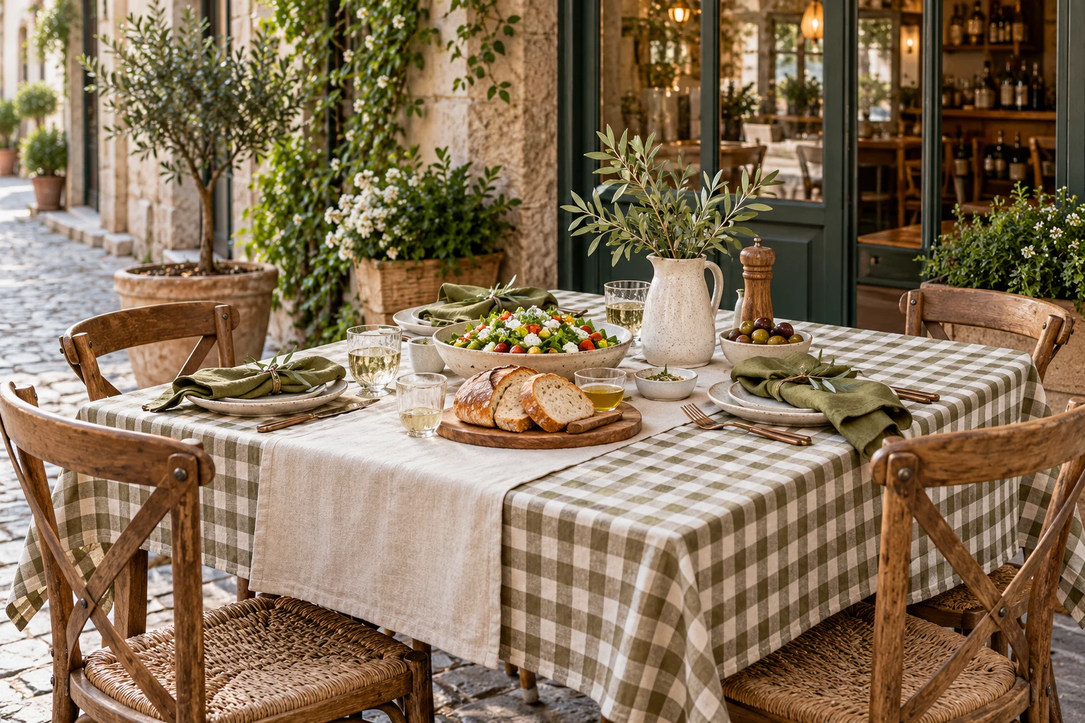 Table linen collection